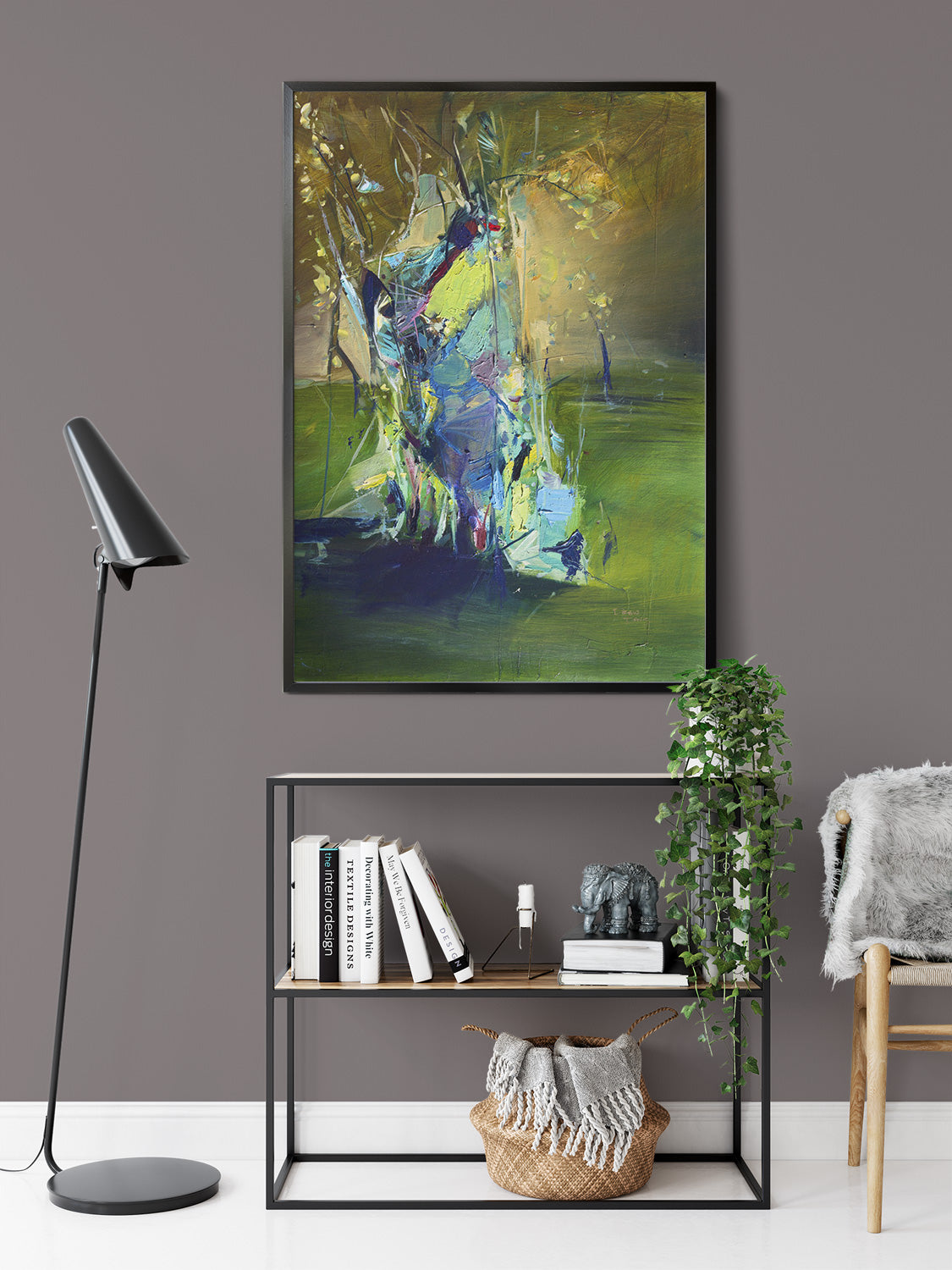 Engulfed by Drew Davis — Canvas Print, 24×30 in