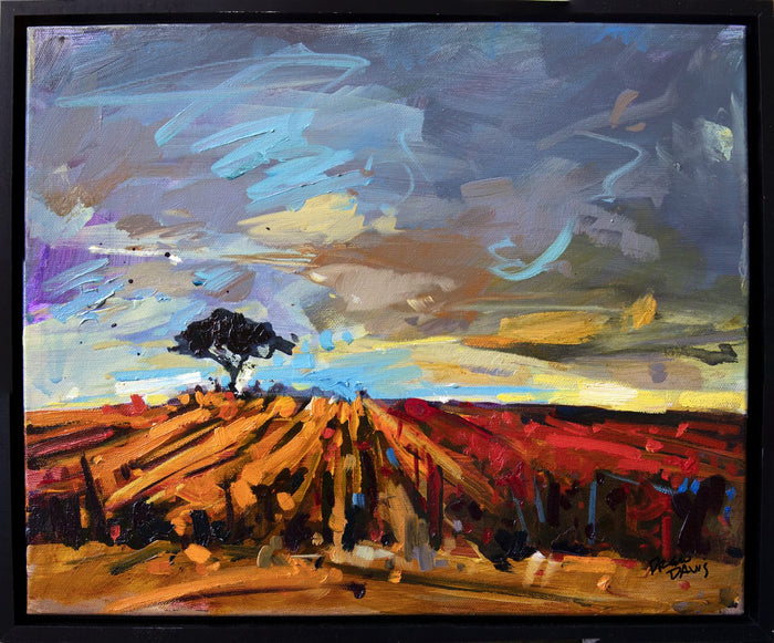 Fall Vines Frame — oil painting by Drew Davis
