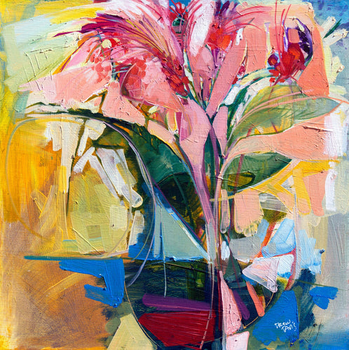 Feral Flowers 2 by Drew Davis — Canvas Print, 20×20 in