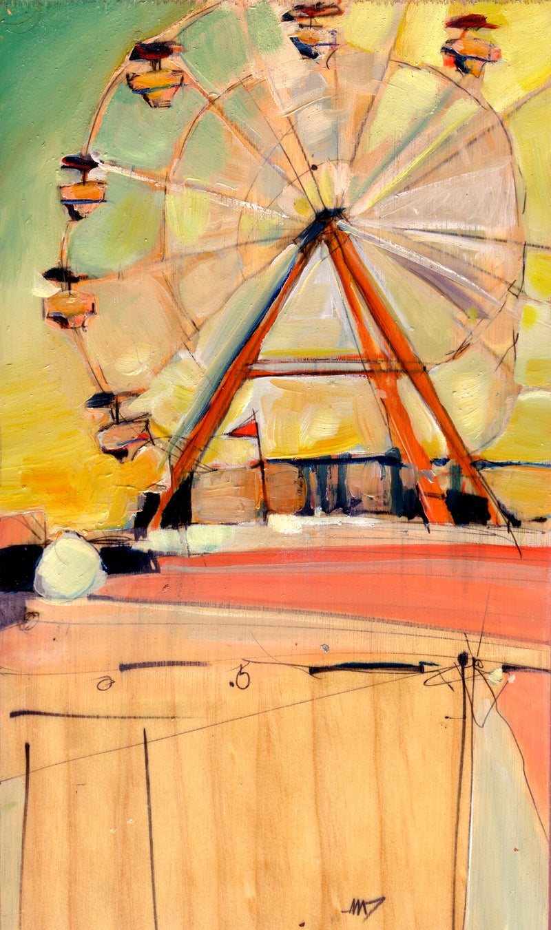 Ferriswood by Drew Davis — Canvas Print, 8×16 in