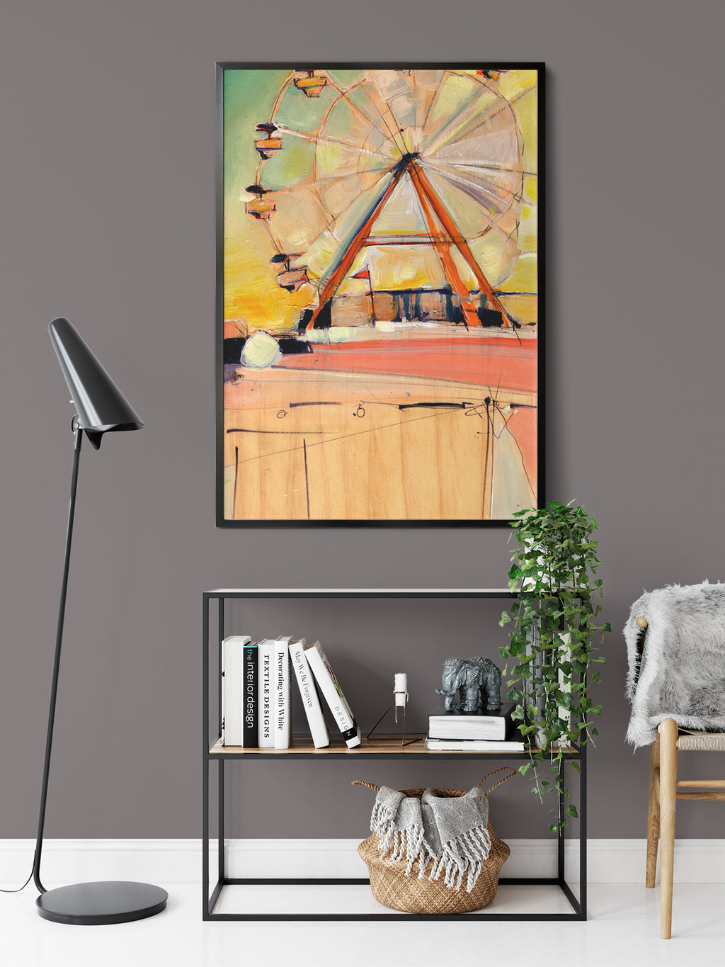 Ferriswood by Drew Davis — Canvas Print, 8×16 in