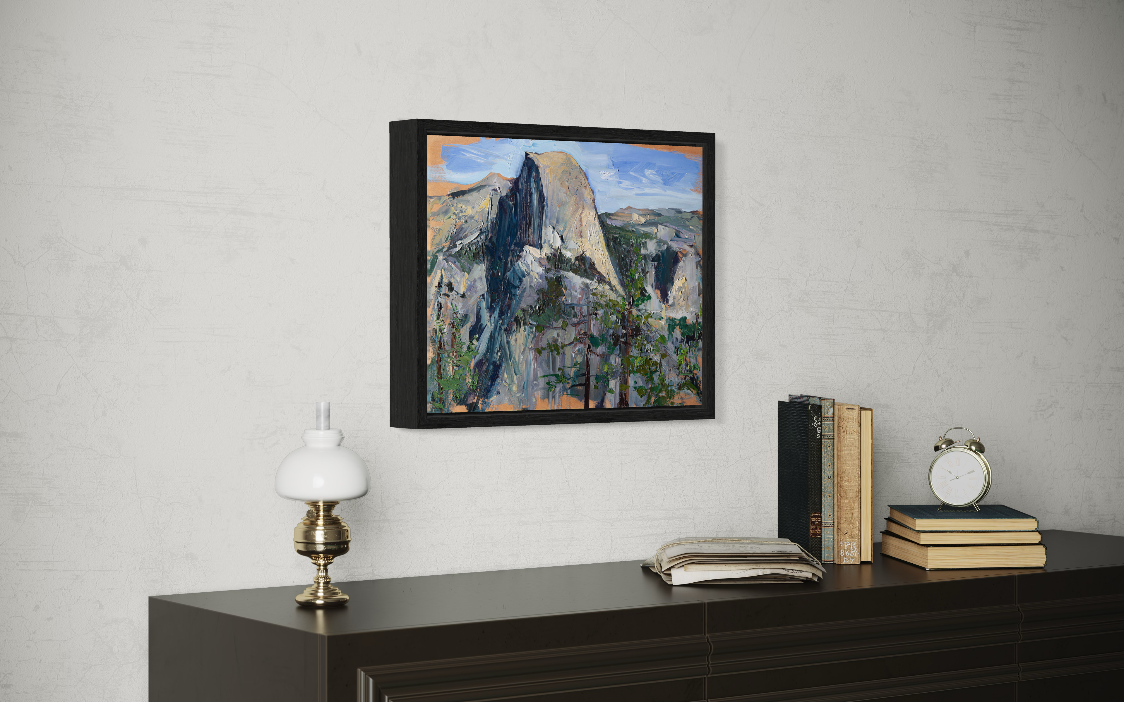 Glacier Point | 16x20 | Original Oil on Wood Panel