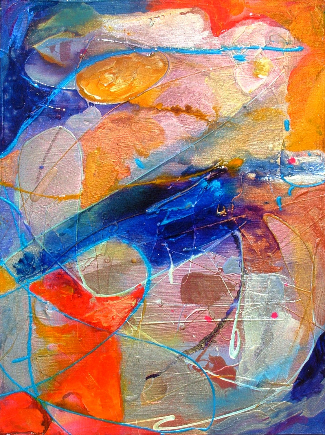 Fireshadow 3 by Drew Davis — Canvas Print, 16×20 in