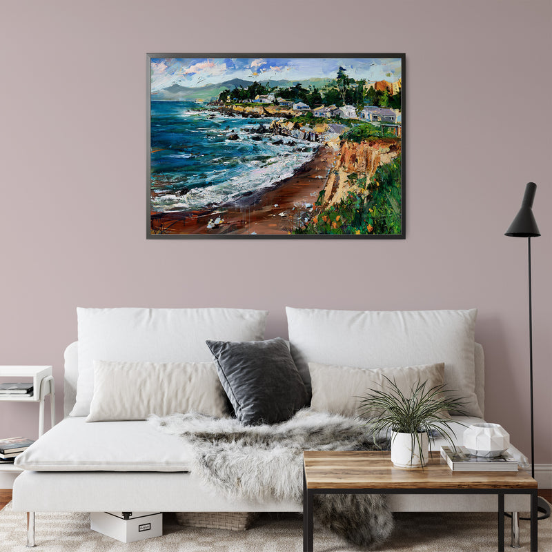 2024 | Fiscalini Ranch Cliff View Cambria | 36×48 | SOLD - Prints Available