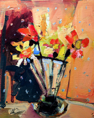 Flower Adjusted by Drew Davis — Canvas Print, 8×10 in