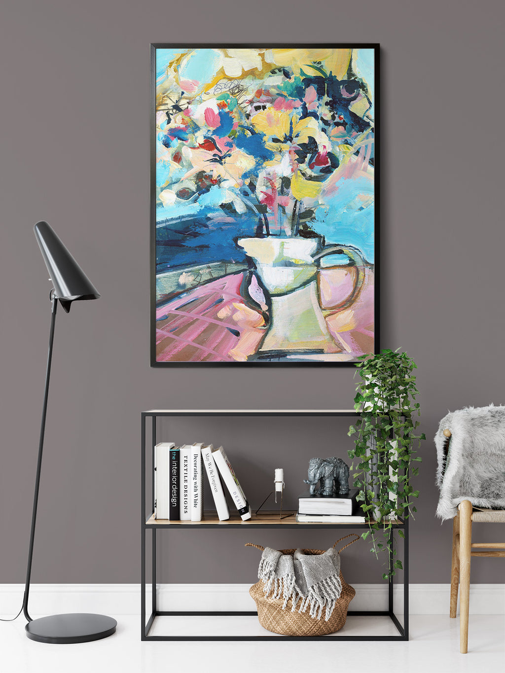 Flower Hype by Drew Davis — Canvas Print, 8×10 in