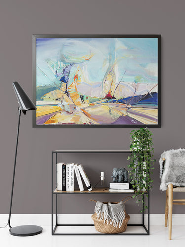 Fractal Geography 2 by Drew Davis — Canvas Print, 18×24 in