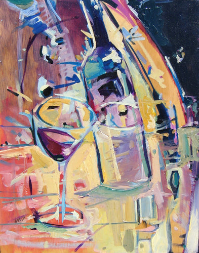 Friday Night by Drew Davis — Canvas Print, 11×14 in