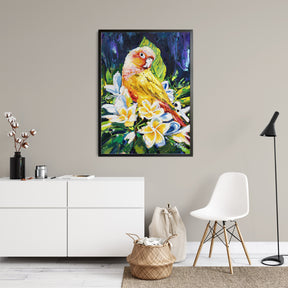 Fritz Bird by Drew Davis — Canvas Print, 11×14 in