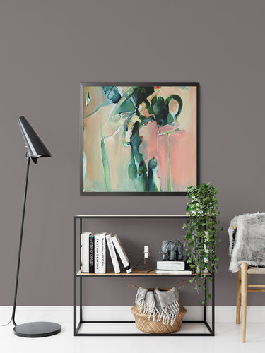 Frog by Drew Davis — Canvas Print, 24×24 in