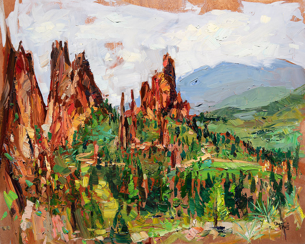 Garden Of the Gods | 16x20 | Original Oil on wood panel