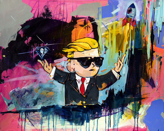 Gamestop 1 by Drew Davis — Canvas Print, 24×30 in