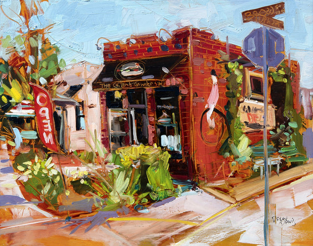 Giant Grinder by Drew Davis — Canvas Print, 11×14 in