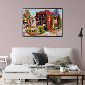 Giant Grinder by Drew Davis — Canvas Print, 11×14 in