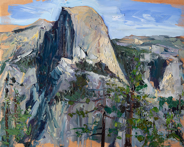 Glacier Point by Drew Davis — Oil on Panel, 48×60 in