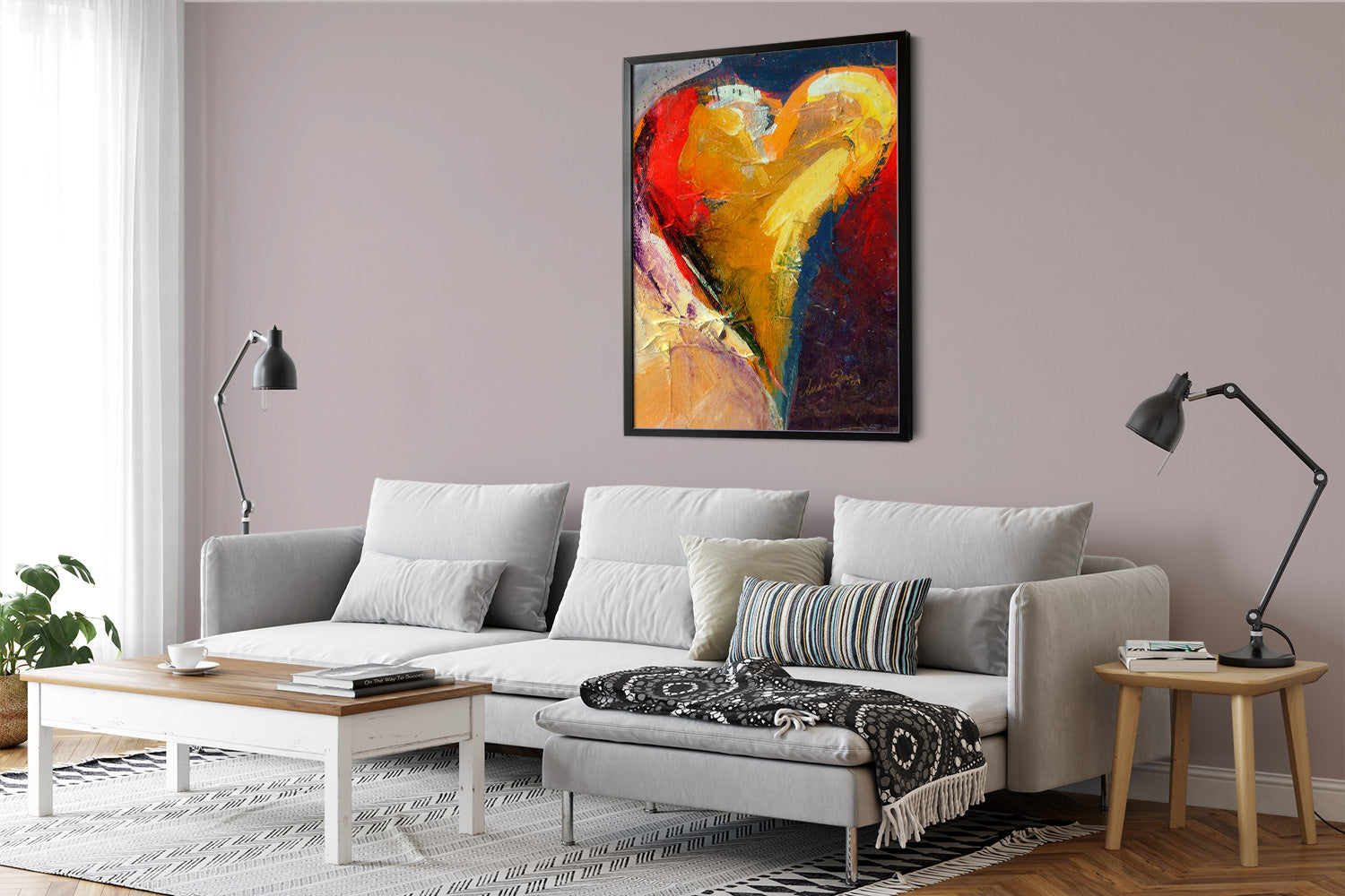 Gold Heart - View 2