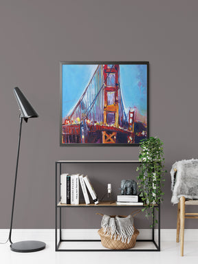 Golden Evening by Drew Davis — Canvas Print, 16×20 in