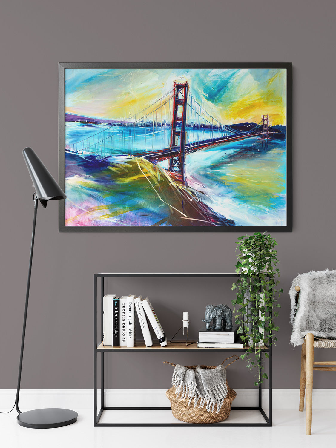 Golden Gate Bridge by Drew Davis — Canvas Print, 30×40 in