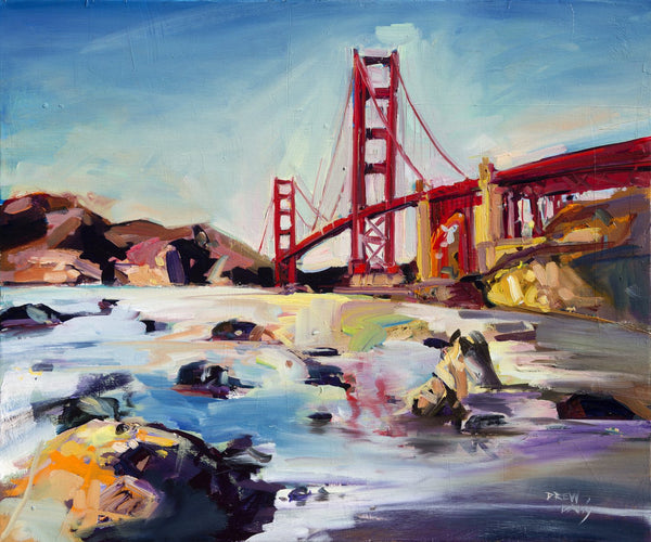 Golden Morning by Drew Davis — Canvas Print, 20×24 in