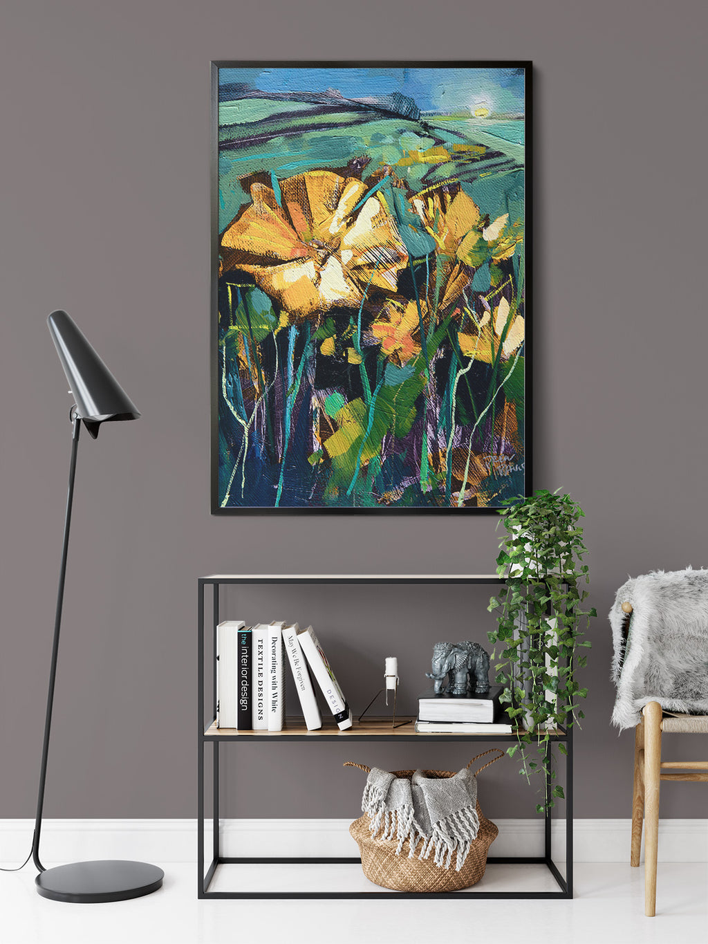 Golden Poppies by Drew Davis — Canvas Print, 8×10 in