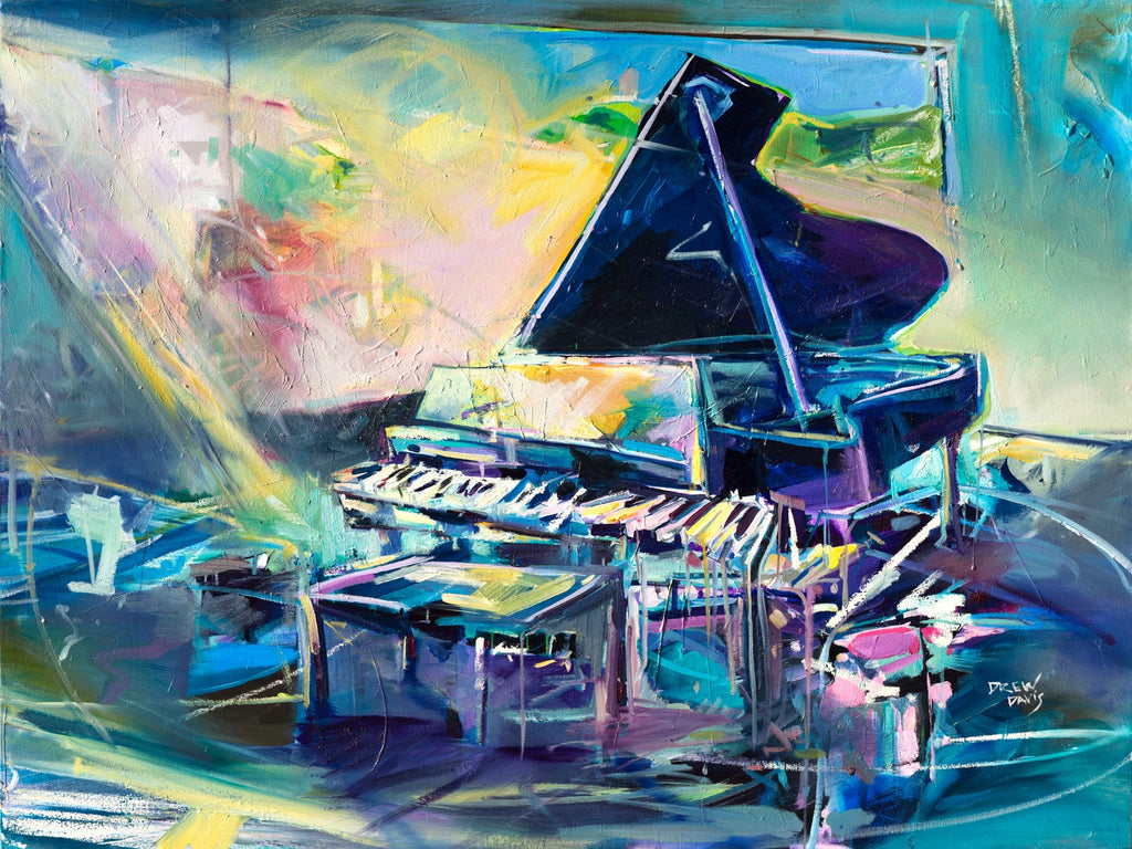 Grand Deliquescence by Drew Davis — Canvas Print, 36×48 in