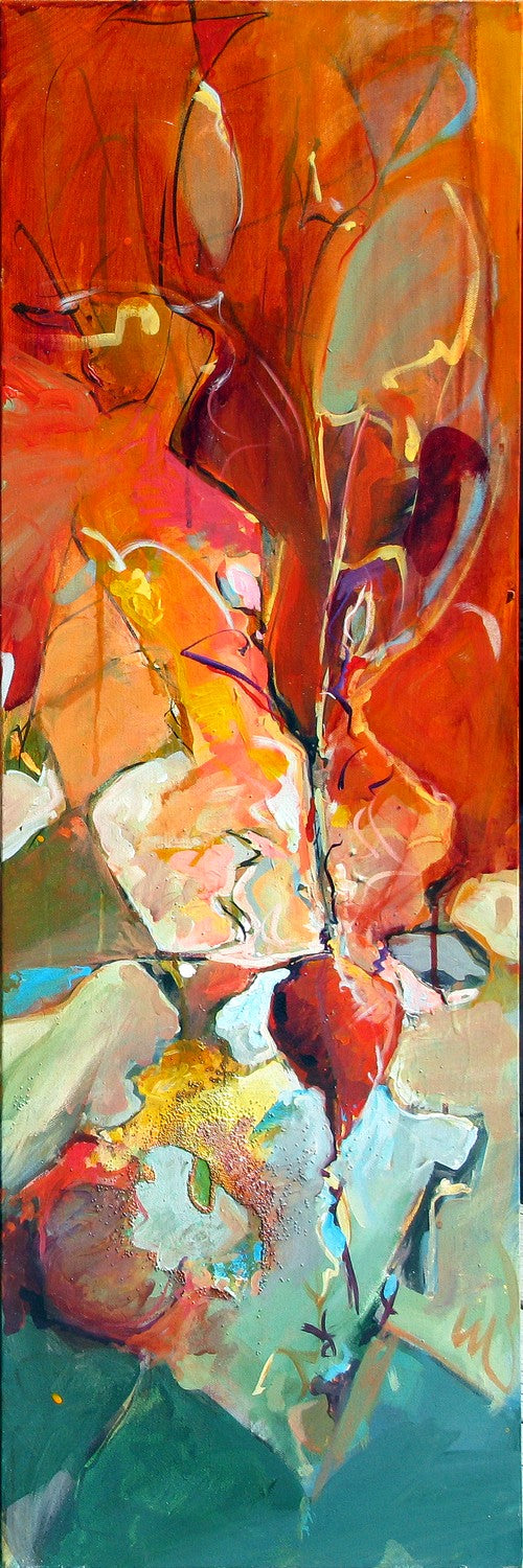 Grow3 by Drew Davis — Canvas Print, 12×36 in