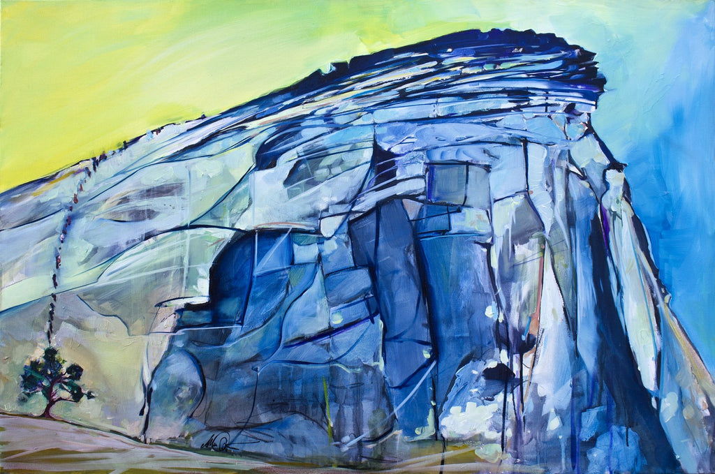 Halfdome by Drew Davis — Canvas Print, 24×30 in