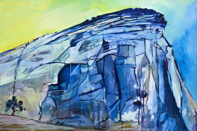 Halfdome by Drew Davis — Canvas Print, 24×30 in