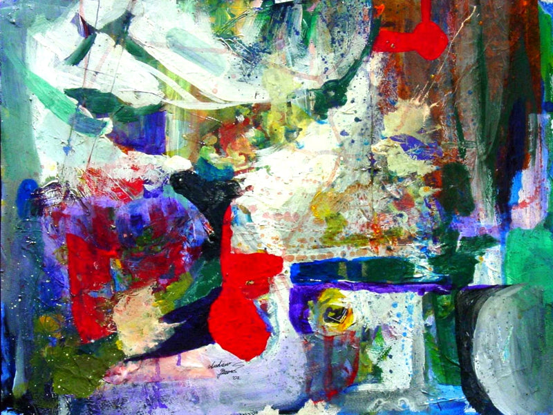 Harmonized Chaos by Drew Davis — Canvas Print, 18×24 in