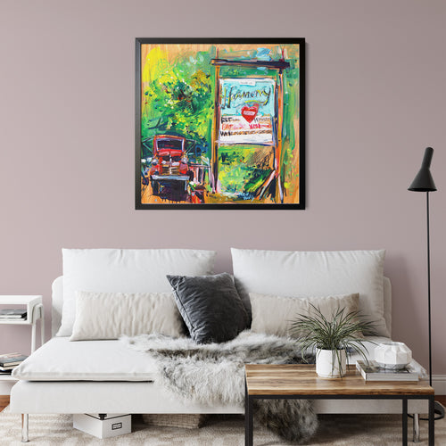 Harmony by Drew Davis — Canvas Print, 12×12 in