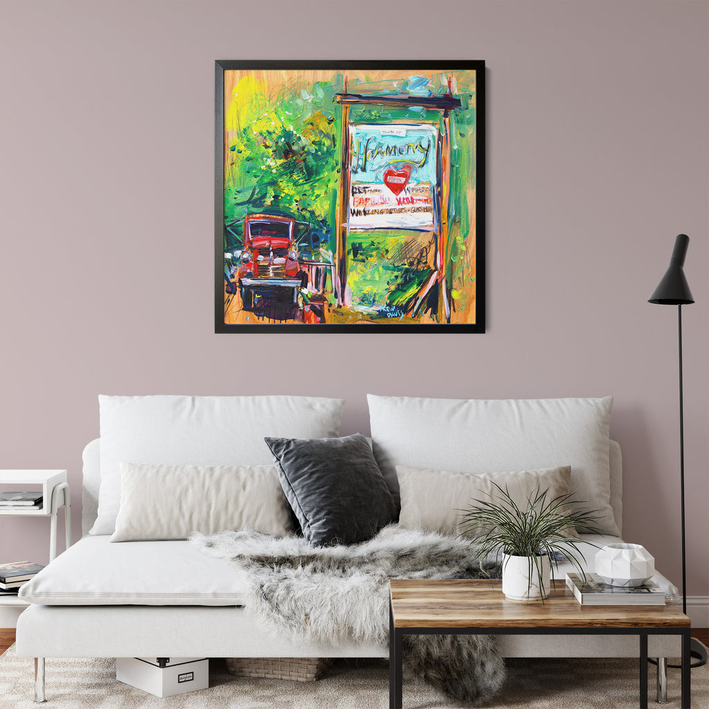 Harmony by Drew Davis — Canvas Print, 12×12 in