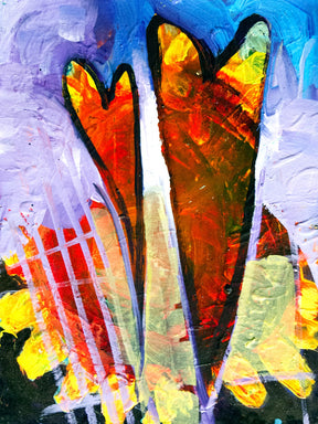 Heart Stretch by Drew Davis — Canvas Print, 11×14 in