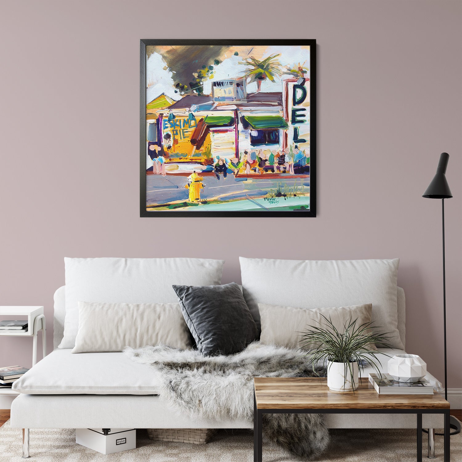 Highstreet Weekend 2 by Drew Davis — Canvas Print, 12×12 in