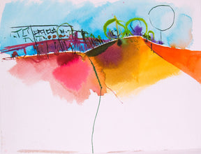 Hilltop by Drew Davis — Canvas Print, 9×12 in