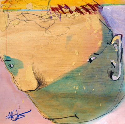 Hmmm by Drew Davis — Canvas Print, 8×8 in