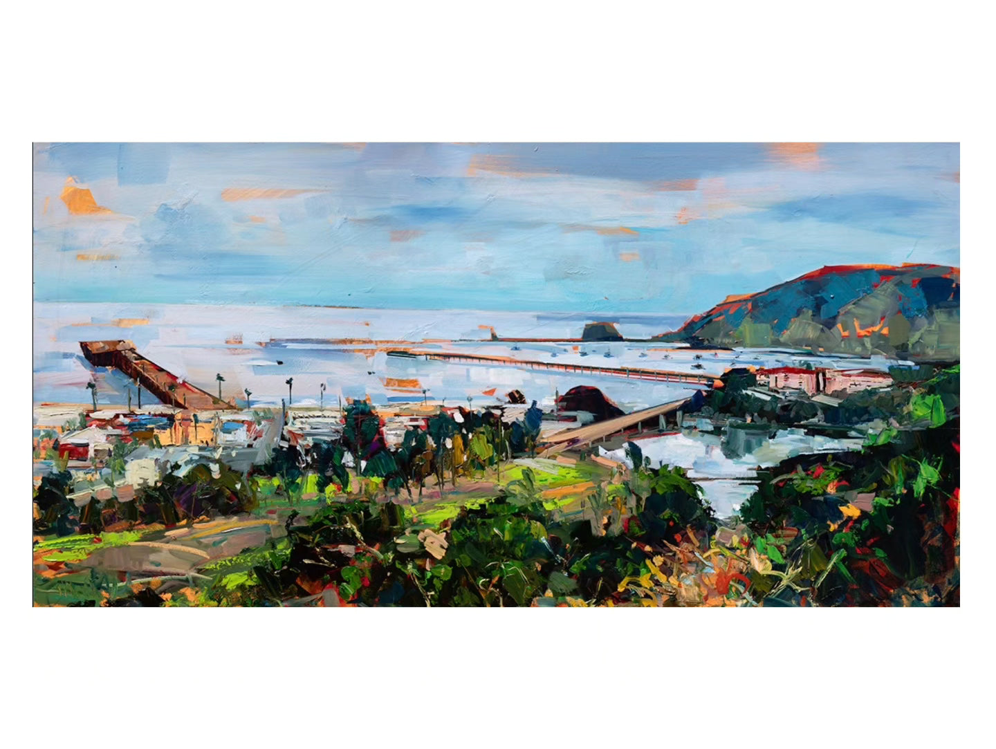 Over Avila Beach | 24x48 | SOLD - Prints Available