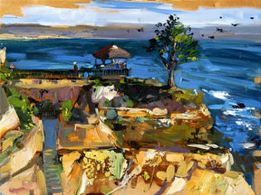 Inn At The Cove Shell Beach by Drew Davis — Canvas Print, 9×12 in