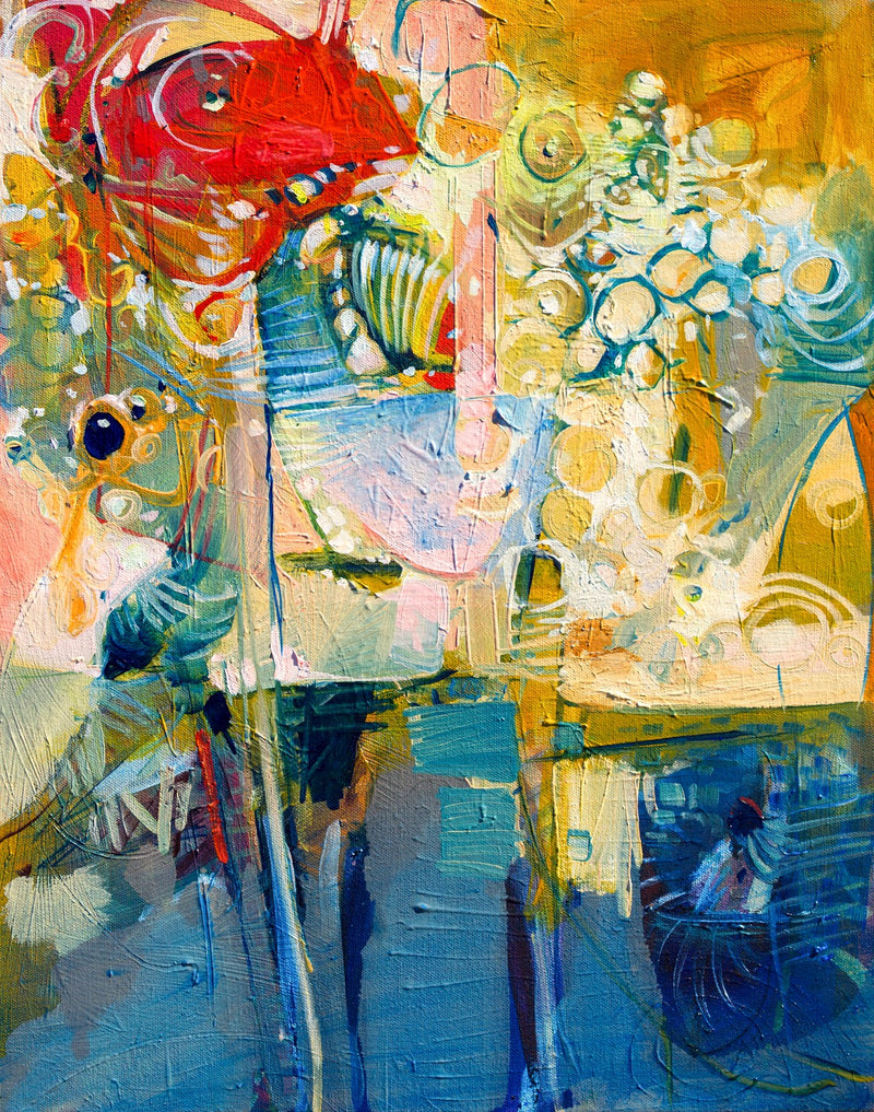 Jacob Ladder by Drew Davis — Canvas Print, 18×24 in