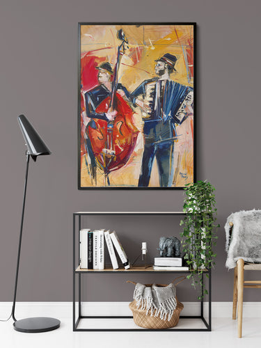 Jazz 1 by Drew Davis — Canvas Print, 16×20 in