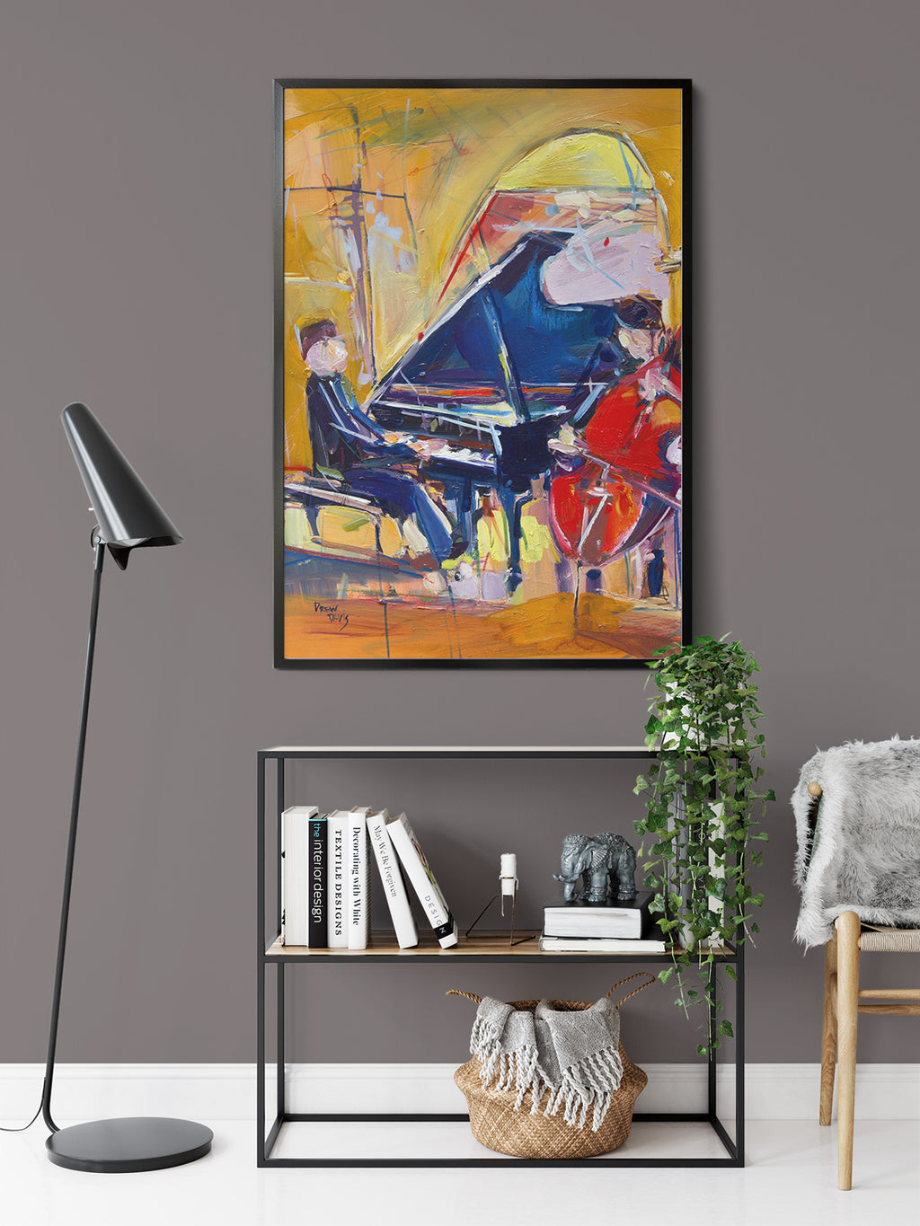 Jazz 2 by Drew Davis — Canvas Print, 16×20 in