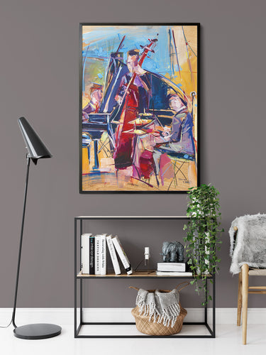 Jazz 3 by Drew Davis — Canvas Print, 16×20 in