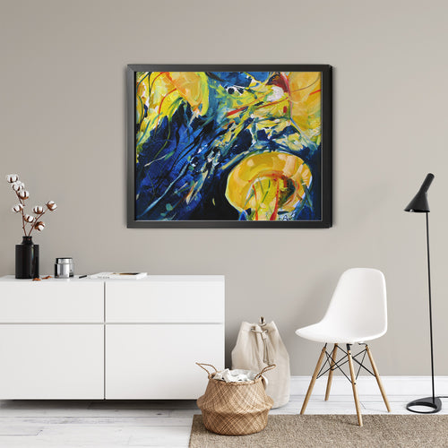 Jellies by Drew Davis — Canvas Print, 12×12 in