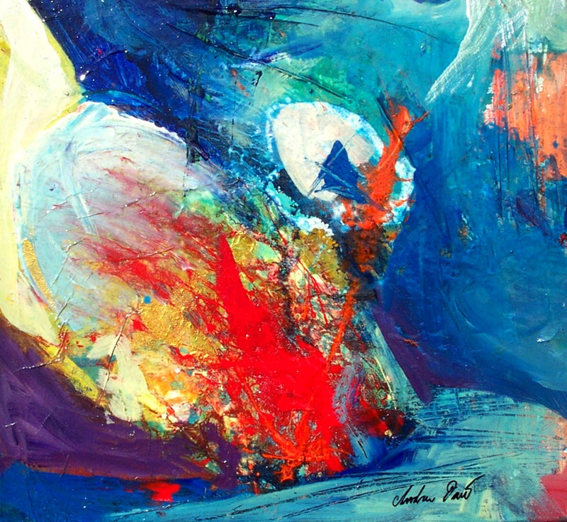 Jellys by Drew Davis — Canvas Print, 12×12 in