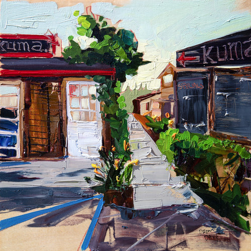 Kuma by Drew Davis — Canvas Print, 12×12 in