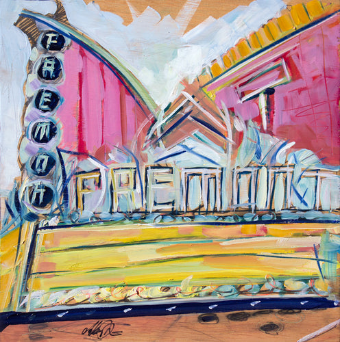 Last Matinee by Drew Davis — Oil on Canvas, 48×48 in