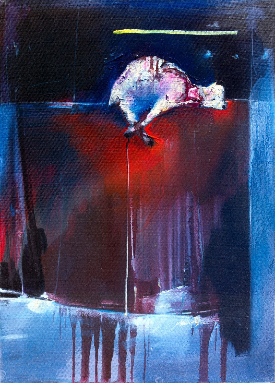 Lamb by Drew Davis — Canvas Print, 18×24 in