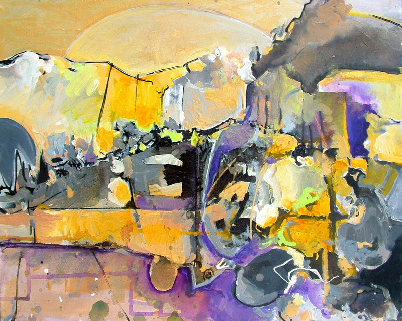 Land Cone Blast by Drew Davis — Canvas Print, 16×20 in