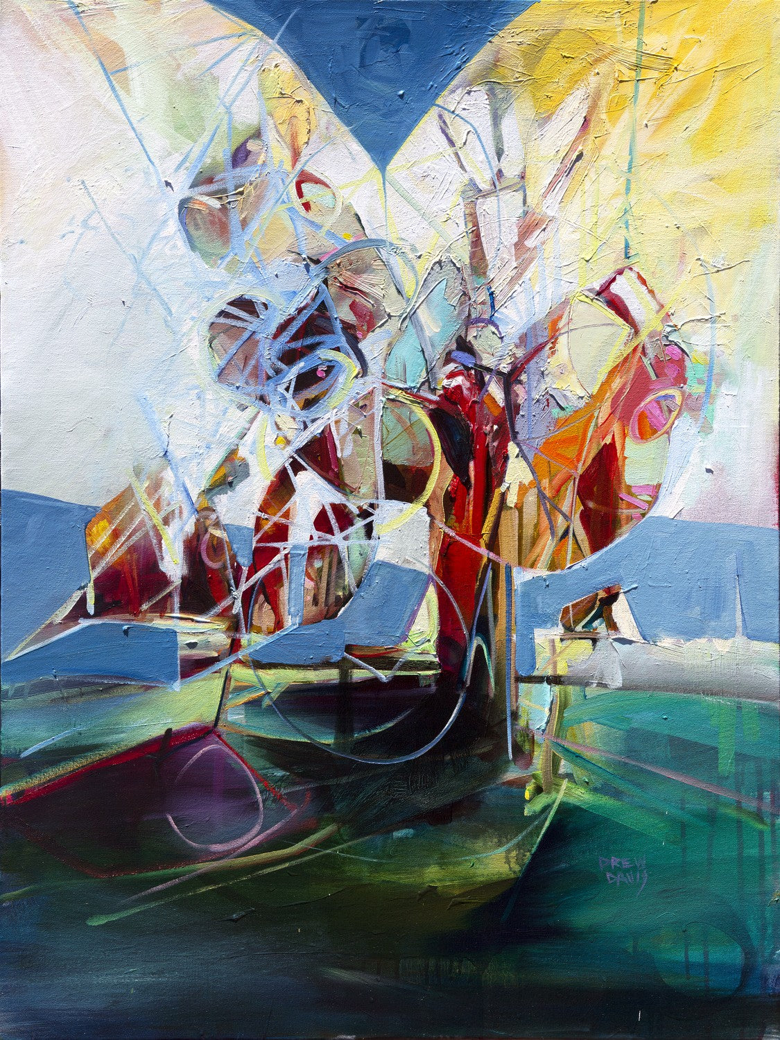 Last Act Op by Drew Davis — Canvas Print, 30×40 in