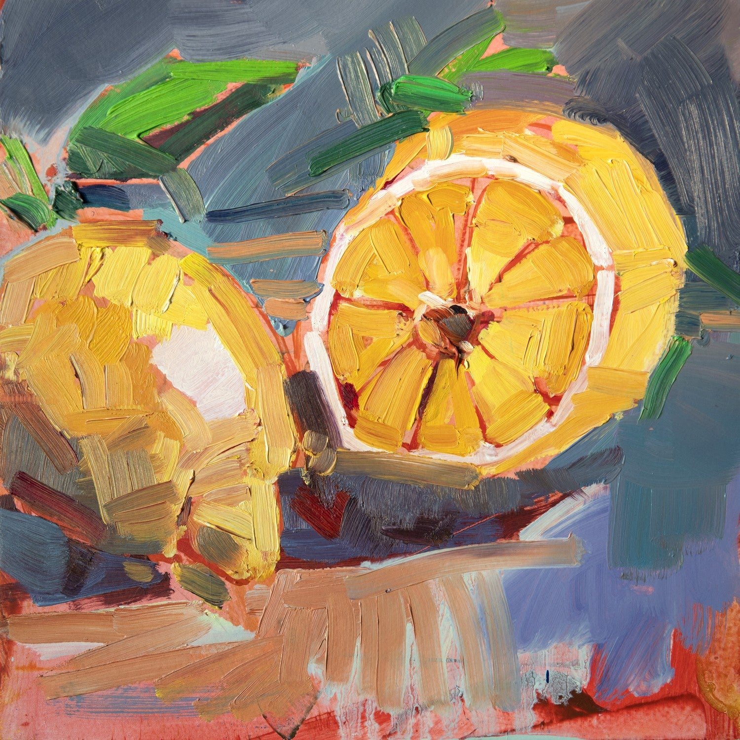 Lemon by Drew Davis — Canvas Print, 10×10 in