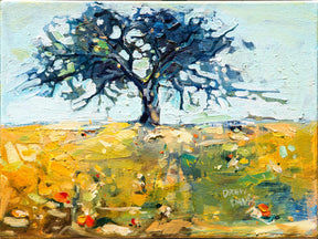 Lonetree by Drew Davis — Canvas Print, 9×12 in